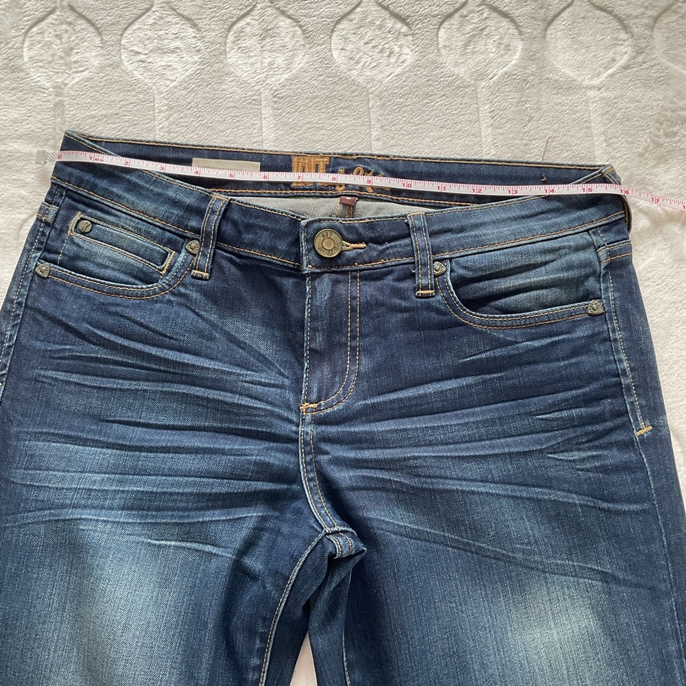 Kut from the Kloth Farrah Bootcut Jeans Women’s Size 6 Dark Wash Stretch - Picture 13 of 14